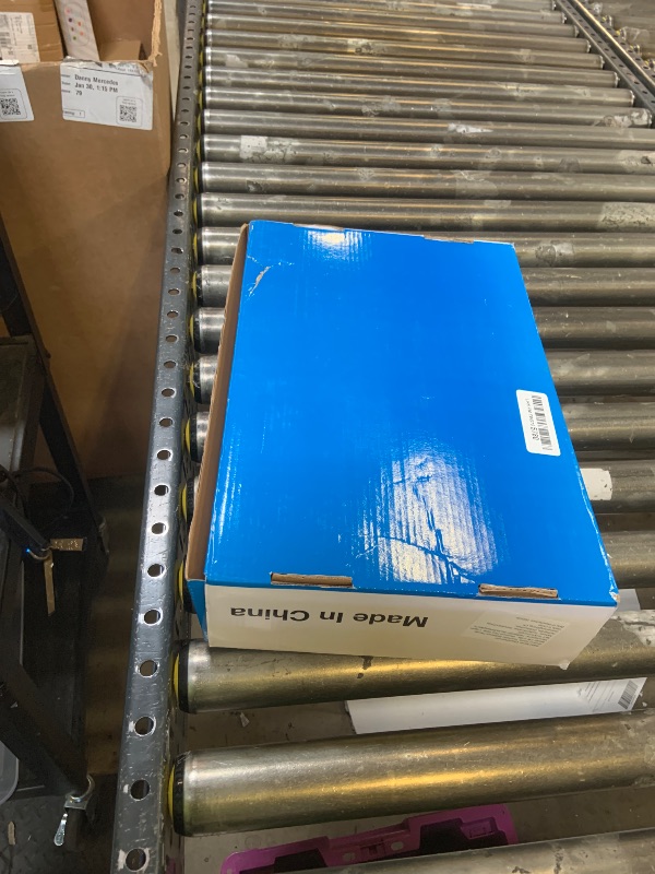 Photo 1 of Charmingwater Touchless Bathroom Faucet for 3 Hole, 8 Inch Widespread Hands Free Bathroom Faucet with Automatic Sensor, 2-Handle Basin Mixer Vanity Taps with 360° Swivel Spout, Brushed Nickel