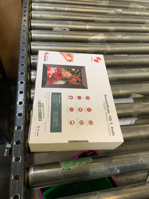 Photo 1 of 10.1Inch WiFi Digital Picture Frame IPS Touch Screen HD Disply,Video Clips and Slide Show,Auto-Rotate, Wall Mountable,Send Photos Instantly from Anywhere with via Frameo APP (10.1 INCH)