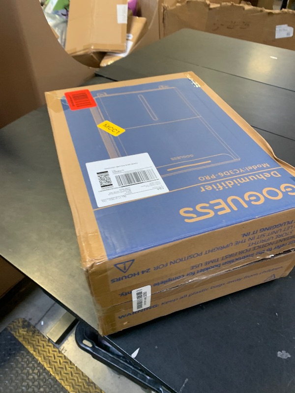 Photo 1 of GoGuess 1600 Sq.ft Dehumidifier for Basement - 21 Pints, Drain Hose & Humidity Control Large Room Dehumidifiers for Home, RV, Bathroom, Bedroom - 3 Modes & 24H Timer White