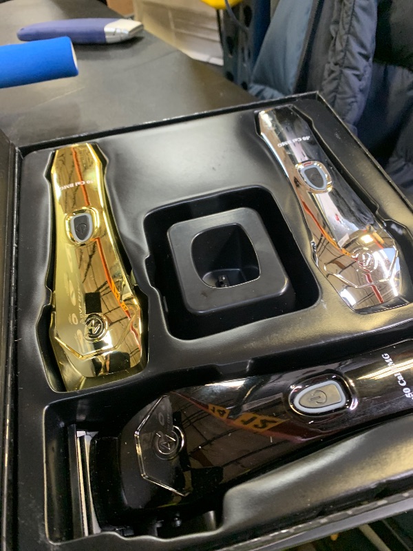 Photo 1 of Caliber Pro - .50 Cal BMG Clipper - Professional Cordless Magnetic Motor Clippers - Quiet Operation Trimmer - Rechargeable Powerful Battery - Easy Zero Gap Cut - Hair Grooming Tool for Men