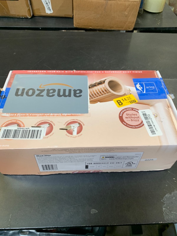 Photo 1 of Shark Hair Dryer | SpeedStyle | No Heat Damage Hair Styling Tool | 3 Styling Tools Included | Portable & Powerful Blow Dryer | Best for Straight & Wavy Hair | Silk | HD331