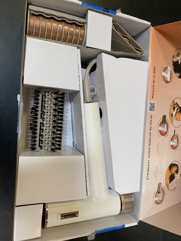 Photo 1 of Shark Hair Dryer | SpeedStyle | No Heat Damage Hair Styling Tool | 3 Styling Tools Included | Portable & Powerful Blow Dryer | Best for Straight & Wavy Hair | Silk | HD331