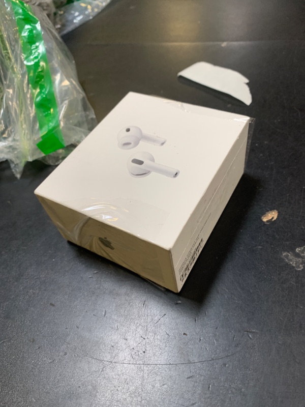 Photo 1 of Apple AirPods Pro 3 Wireless Earbuds, Active Noise Cancellation, Live Translation, Heart Rate Sensing,Hearing Aid Feature,Bluetooth Headphones,Spatial Audio, High-Fidelity Sound, USB-C Charging, White