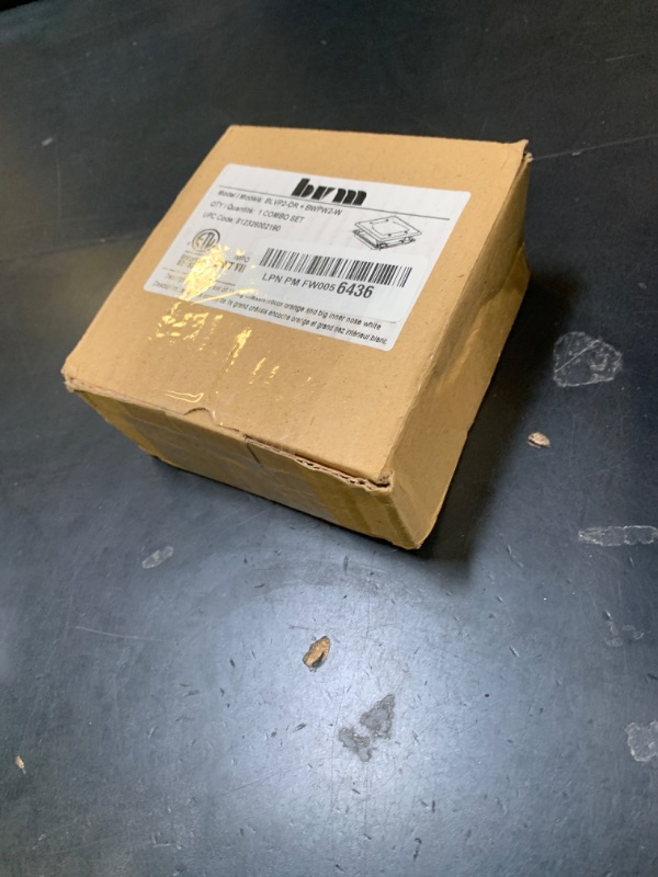 Photo 1 of 1 Pack Wall Plate Cable Pass Through with Bracket - In Wall Cable Management Kit - Recessed Cable Wall Plate Pair with Dual Gang Low Voltage Mounting Bracket - Decorator Cover for Low Voltage Cables