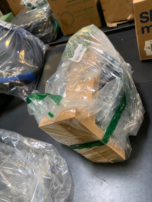 Photo 1 of Elevated Ceramic Large Dog Bowl - Raised Dog Dish with Bamboo Stand - Heavy Weighted, No Tip Over, Comfortable Eating - 8.4" Diameter - 4.5 Cups - 68 fl oz - Green