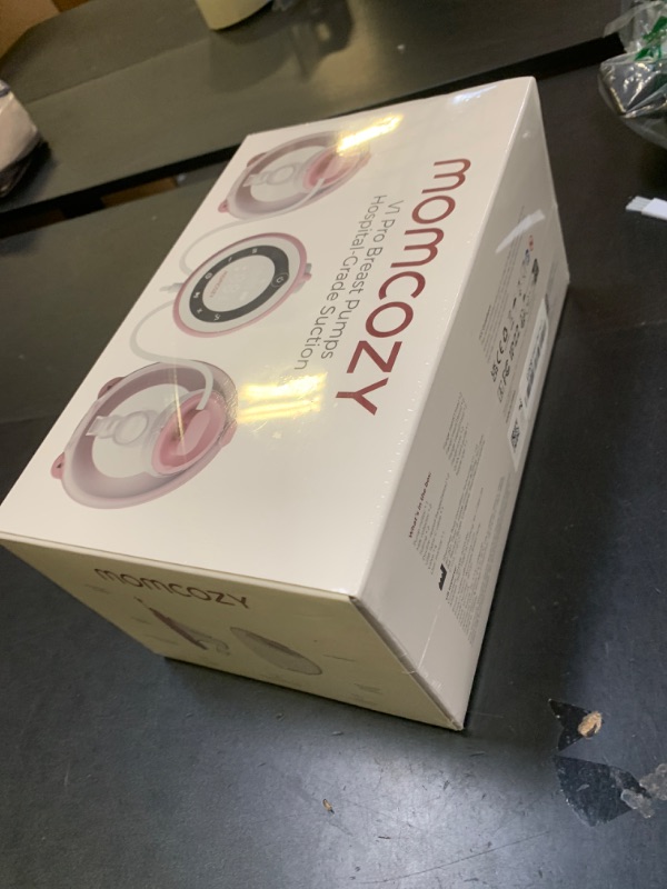 Photo 1 of Momcozy Breast Pump V1 Pro Hospital-Grade, Hands-Free & Portable Wearable Pump, Upgraded Electric Pump with 3 Fine-Tuned Rhythms|15 Levels, Come with Leak-Proof DoubleFit Flange, Cozy Red.