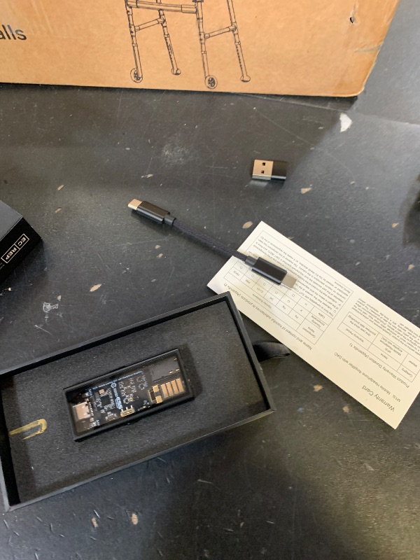 Photo 1 of Questyle M15i Headphone Amplifier [MFi Certified] Portable USB C DAC Amps with 4.4mm/3.5mm Dual Outputs Supports PCM 768kHz/DSD512 High Resolution Lossless Audio Adapter for Smartphones/PC/Laptops