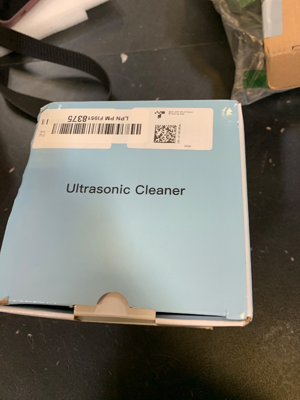 Photo 1 of Dental Ultrasonic Retainer Cleaner Machine: 45kHz Dental Cleaning Pod with Digital Timer & 200ML, Deep Cleaning for Dentures, Mouth Guards, Aligners, Night Guards, Braces, Toothbrush Heads & Jewelry