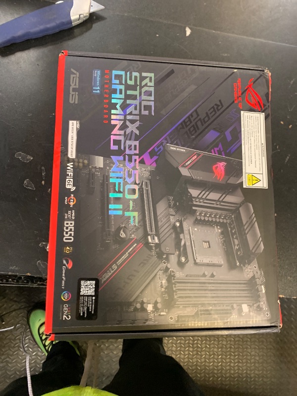 Photo 1 of ASUS ROG Strix B550-F Gaming WiFi II AMD Socket AM4 ATX DDR4 Motherboard