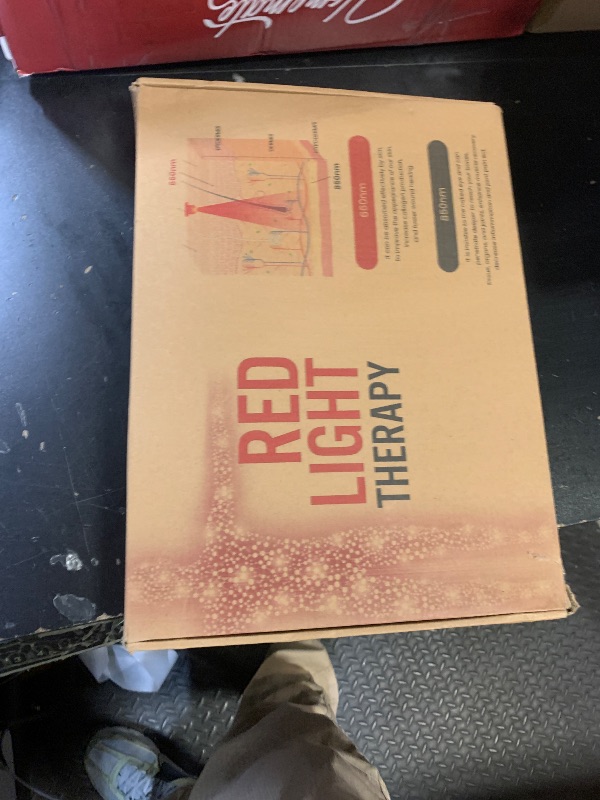 Photo 1 of Red Light Therapy for Feet, 320 Dual Wavelength 3 in 1 Chip LEDs, with Adjustable Controller Full Coverage Foot Infrared Therapy Device for Ankle Heel Plantar Joint Muscle Relief