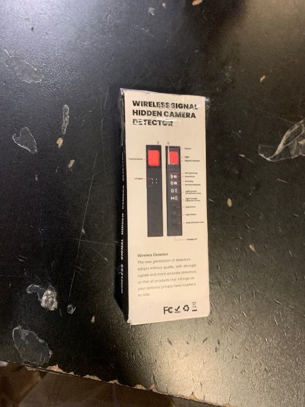 Photo 1 of AI Hidden Camera Detector,High Precision Bug & WiFi Scanner Finder,All in One Hidden Devices Detector with 6 Sensitivity Levels & 4 Detection Modes,GPS Trackers for Hotel,Bathroom,Office,Car&Travel