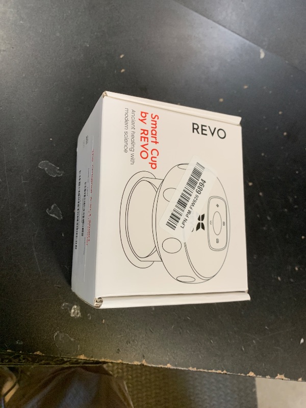 Photo 1 of REVO The Original 4-in-1 Smart Cupping Therapy Massager, Red Light Therapy for Targeted Pain Relief, Knots, Aches, Muscle Soreness, Circulation & Tighter Skin, Portable Cupping Kit