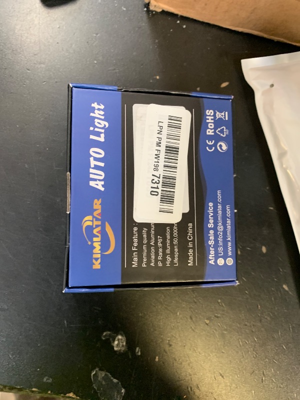 Photo 1 of KIMLATAR H7 Light Bulbs,Super Bright Upgraded 600% 40000LM Brightness 1:1 Halogen Mini Size H7/H18 Bulbs Fog Lights Easy Install,80000Hrs Long Lifespans Pack of 2