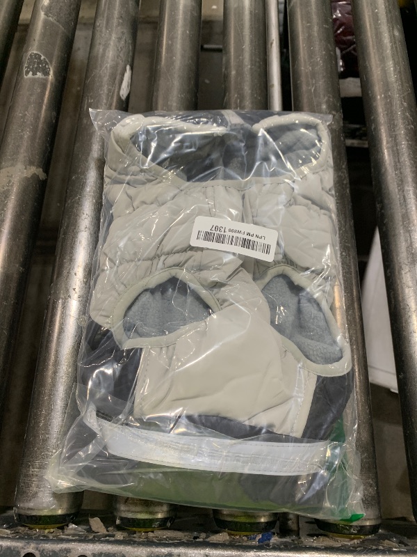 Photo 1 of FUAMEY Dog Coat for Small Dogs,Waterproof Dog Winter Jacket with Harness Built in Puppy Cold Weather Coats Reflective Pet Vest with Zipper Warm Fleece Dogs Snowsuit Windproof Black S