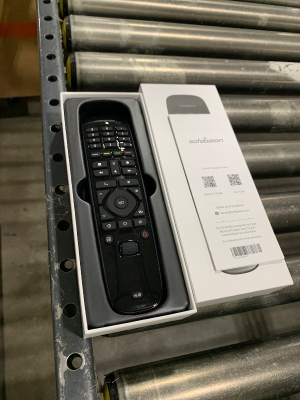 Photo 1 of SofaBaton U2 Upgrade Universal Remote Control Ergonomic Universal TV Remote with Backlight, One-Touch Macro Buttons, Bluetooth Pairing, IR Blaster, Compatible with Smart TVs/DVD/STB/Projector