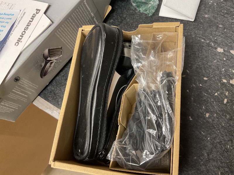 Photo 1 of Panasonic ARC5 Electric Razor for Men with Pop-Up Trimmer, Wet/Dry 5-Blade Electric Shaver with Intelligent Shave Sensor and Multi-Flex Pivoting Head – ES-LV65-S (Silver)