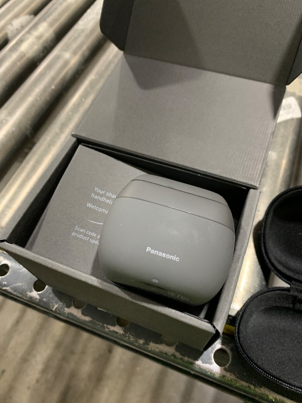 Photo 1 of Panasonic ARC5 Palm-Sized Electric Razor, Handheld Luxury Compact Travel Shaver with 5-Blade Cutting System and USB-C Charging, Wet/Dry - ES-PV3A-K