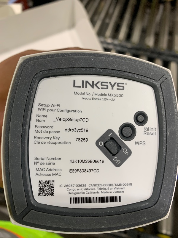 Photo 1 of Linksys Atlas Pro 6 WiFi Router - AX5400 WiFi 6 Router - Dual-Band Mesh Wifi System - WiFi 6 Mesh Routers for Wireless Internet - Connect 60+ Devices, 5,400 sq ft, MX5502 2-Pk