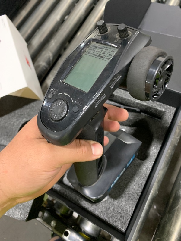 Photo 1 of DTXMX FS-GT5 6 Channels RC Transmitter with FS-BS6 Gyro Receiver Fly 2.4G Sky Radio Controller 20 Models Storage for RC Buggy Crawler Car Boats Tank