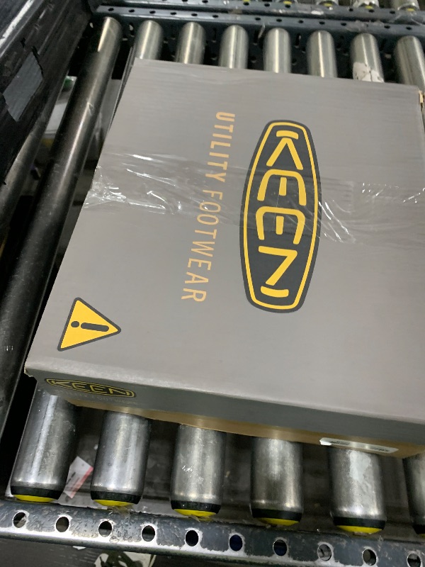 Photo 1 of KEEN Utility Men's Snapline 6” Composite Toe Waterproof Ratchet Lacing Secure Durable Work Boots, Vintage Indigo/Black, 7 D