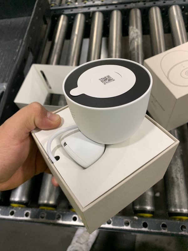 Photo 1 of Google Nest Cam Outdoor (Wired, 2nd Gen) - Security Camera with 2K Video and Gemini, Night Vision, 2-Way Audio - Works with Google Home - 2025 Model - Snow