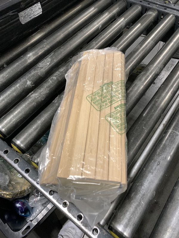 Photo 1 of  Bamboo Sofa Armrest Tray - Couch Arm Tray with Detachable Couch Cup Holder - 2 in 1 Anti-Slip Foldable Sofa Armchair Caddy Table for Drinks Cellphone TV Remote Snacks 