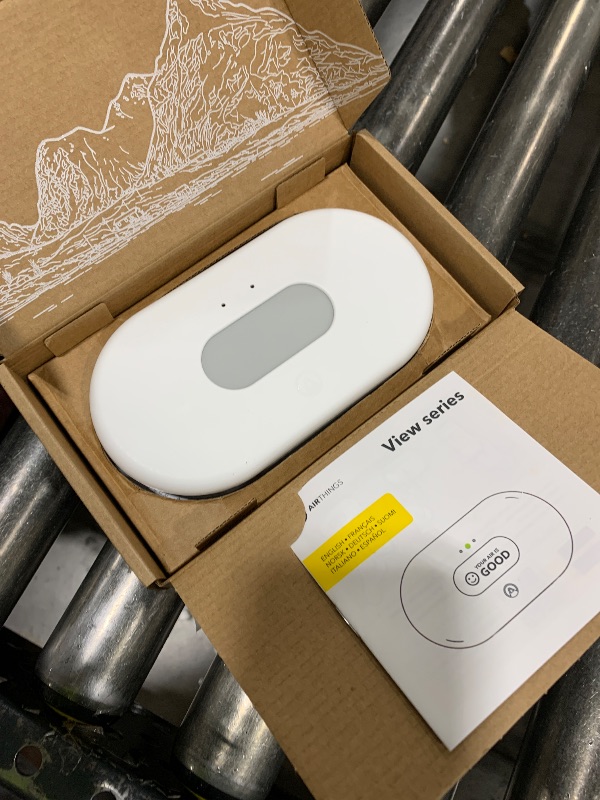 Photo 1 of Airthings 2960 View Plus - Battery Powered Radon & Air Quality Monitor (PM, CO2, VOC, Humidity, Temp, Pressure)