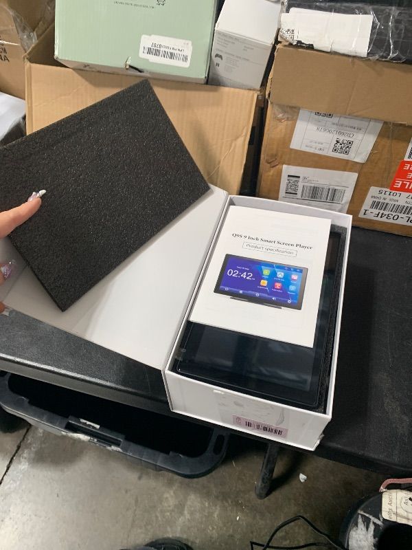 Photo 1 of 9" Wireless Apple Carplay Screen for Car with 4K Dash Cam, Portable Apple Carplay & Android Auto with 1080p Backup Camera DVR, Voice Control/GPS Navigation/Mirror Link/BT