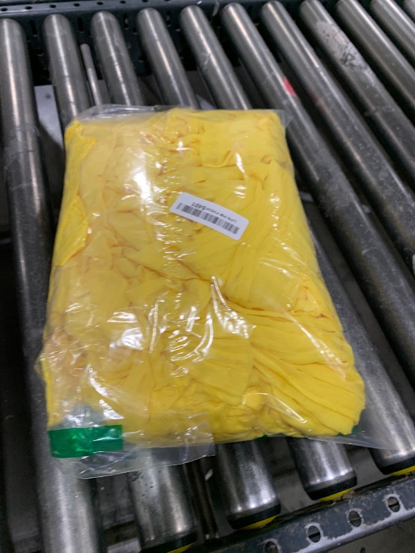 Photo 1 of 10 Pack Light Yellow Cheesecloth Table Runner 17x108 Inch Semi Sheer Boho Gauze Cheese Cloth Table Runners, for Wedding Bridal Shower Birthday Party Home Decor Garden Farmhouse