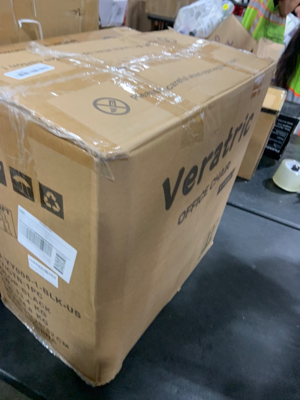 Photo 1 of Veratric Ergonomic Office Chair: 400LBS Computer Desk Chair Comfy-Black Big and Tall Office Chair with Lumbar Support & Headrest-Gaming Chairs for Adults-Executive Office Rolling Chairs for Home Work