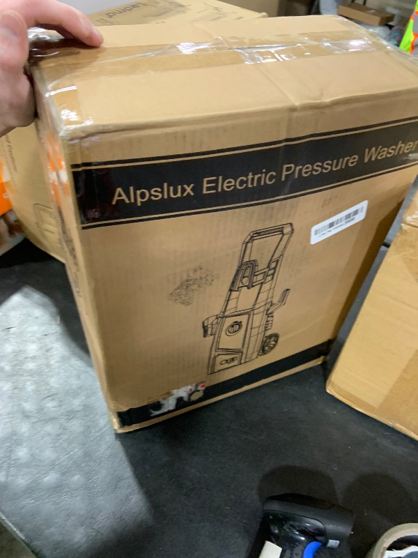 Photo 1 of Electric Pressure Washer Power Washer Electric Powered Power Wash Power Washers with Adjustable Nozzle, Pressure Cleaning Machine with Foam Cannon for Cars, Fences, Driveways, Patios, Home Cleaning