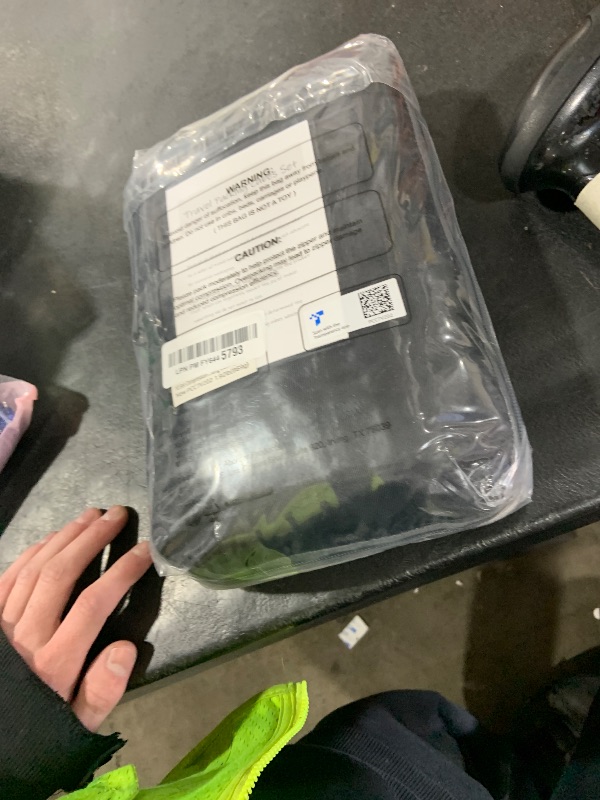 Photo 1 of 10 Set Compression Packing Cubes for Travel Essentials,Compressible Expandable Packing Cubes for Suitcase,OlarHike Luggage Organizer Bags for Travel,Handy Helper for Organizing Clothes(Black)