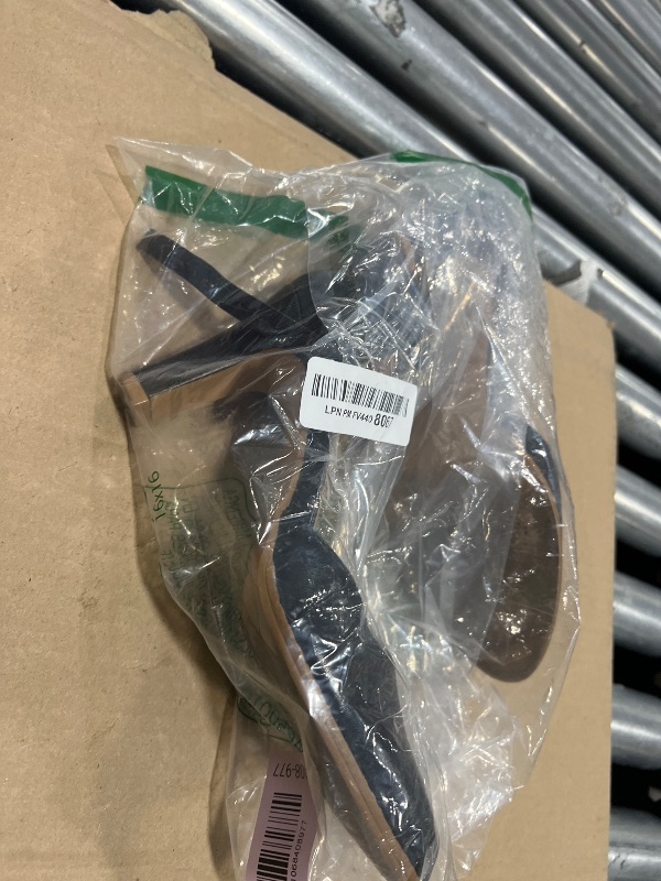 Photo 1 of **USED** IDIFU Black Heels Closed Toe Chunky High Heels Comfortable Dress Shoes for Women Pumps Vintage Heels Dressy Wedding Prom Bridal Party Work Office Business D'Orsay Pumps Shoes (Black Pu, 6)