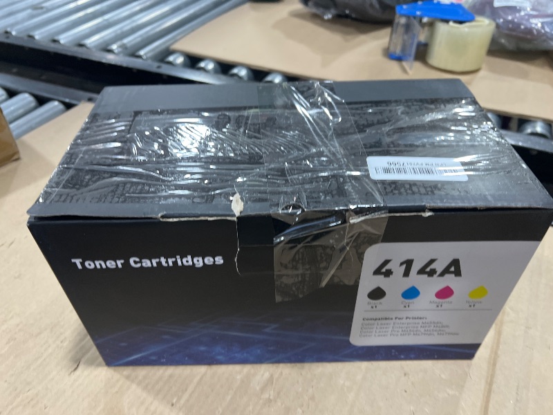 Photo 1 of 414A Toner Replacement Pro MFP M454dw M479fdw for HP 414A 414X Toner W2020A W2020X Works for Pro M479fdn M454dn M479 M454 Printer 4Pack(with Chip)