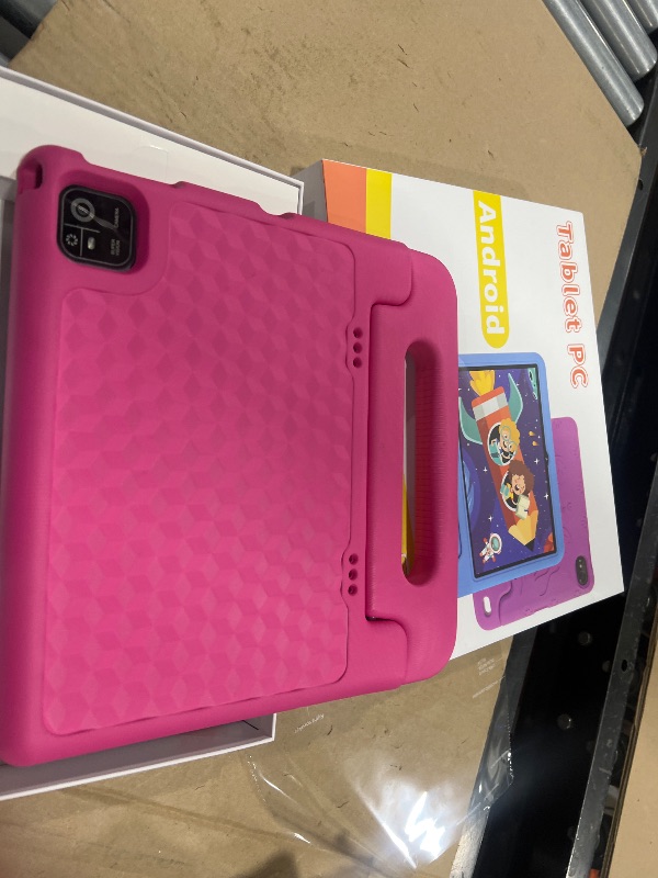 Photo 1 of COLORROOM 2026 Upgraded Android 15 Tablet, 10inch Kids Tablet, Octa-core CPU, 10GB+64GB+1TB Expand Tablets for Kids with Kids Space, Parental Control, 6000mAh Big Battery,Touchscreen Tableta,Pink