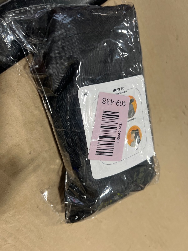 Photo 1 of SeatSleeper Travel Pillow Alternative Stops Bobbing | Airplane Head Straps and Car Support Band | Great on Travel Upright | Super Comfy Neck Support | Small & Compact