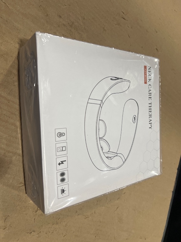 Photo 1 of Auxoliev Neck Massager with Heat, 9 Modes and 50 Intensity, Cervical Massage with Adjustable Timers