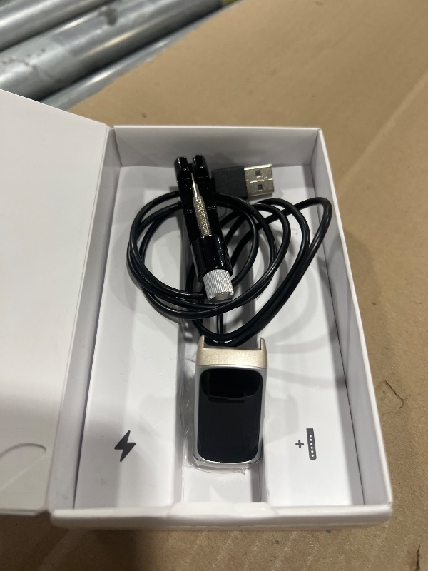 Photo 1 of Fitbit Charge 6 Fitness Tracker with Google apps, Heart Rate on Exercise Equipment, 6-Months Premium Membership Included, GPS, Health Tools and More, Porcelain/Silver, One Size (S & L Bands Included)