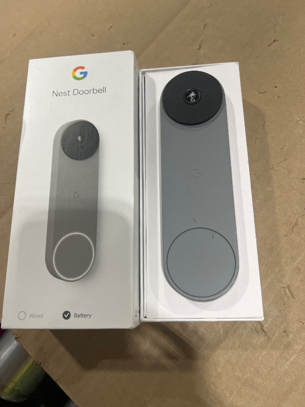 Photo 1 of Google Nest Doorbell (Battery) - Ash