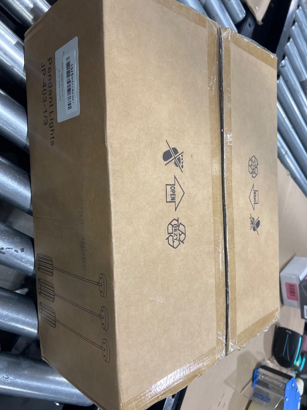 Photo 1 of zhllmq Chrome Pendant Lighting Modern Pendant Light Mini Crystal Chandeliers Adjustable Pendant Light Fixture for Kitchen Island Dinning Room Corridor Bedroom(Chorme 3-Pack)