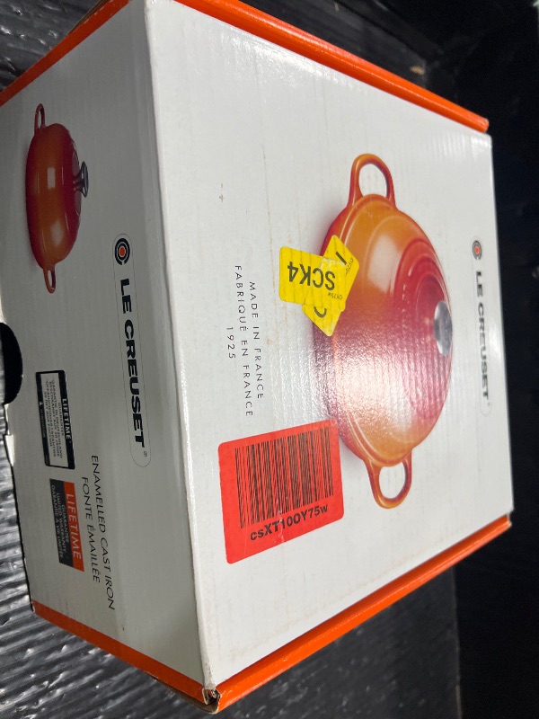 Photo 1 of Le Creuset Enameled Cast Iron Signature Round Bread Oven, 9.5 inch, Licorice