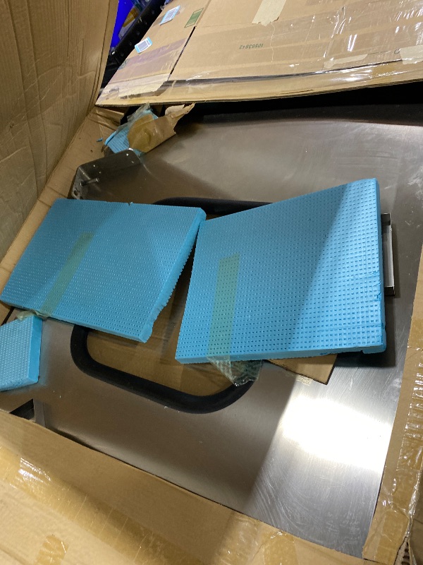 Photo 1 of VEVOR Traffic Swing Door, Single Panel Fits Door Opening 36" W x 84" H, Stainless Steel Commercial Swinging Doors with Hardware & Accessories, Ideal for Residential Use, Durable & Easy to Install
