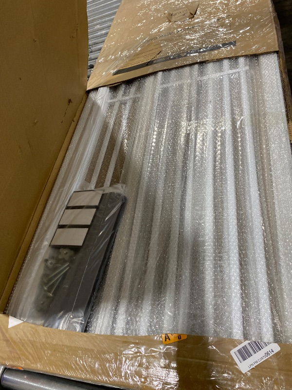 Photo 1 of SHYUJAJIE 71 Inch Extra Tall Pet Gate for Cats, 29.5-48" Adjustable Wide Dog Gates, Pressure Mounted Walk Through Tall Cat Gate for Doorways,Hallway,Stairs,House?White?