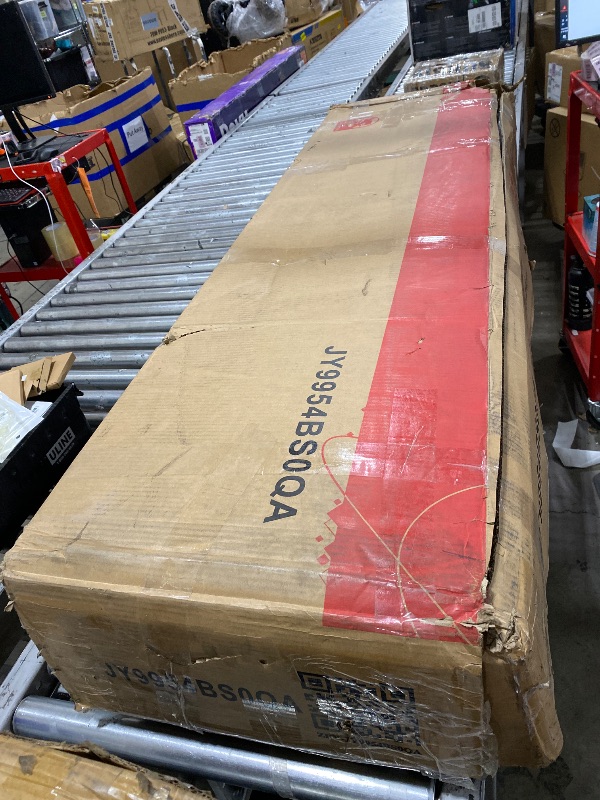 Photo 1 of Fameill Twin Size Lift Up Storage Bed Frame with Adjustable Headboard, Charging Station, LED Lights, Wood Slats, Noise-Free, No Box Spring Needed, Light Grey
