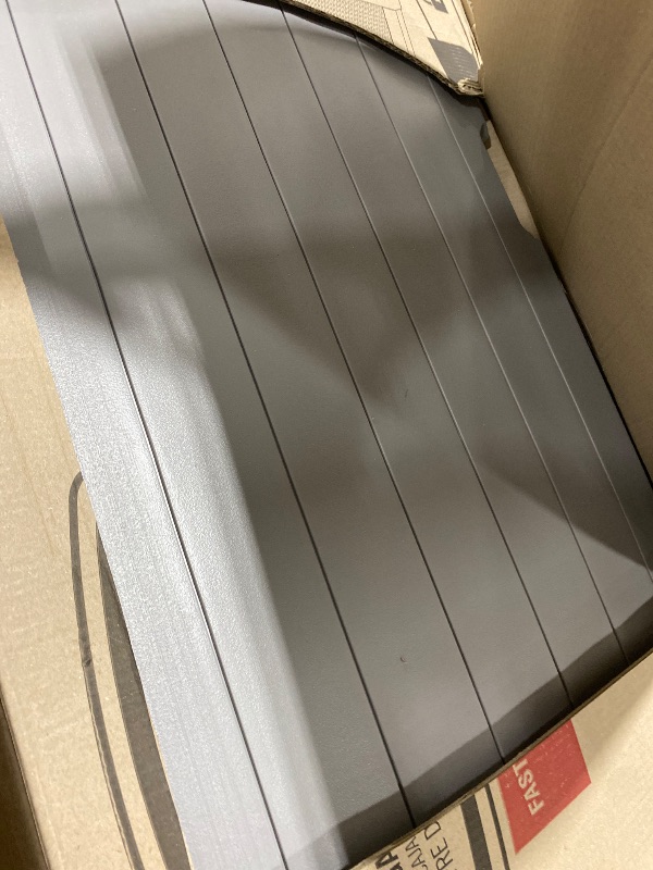 Photo 1 of Rubbermaid Extra Large Resin Outdoor Storage Deck Box (134 Gal), Weather Resistant, Gray, Deck Organization for Home/Backyard/Pool Chemicals/Toys/Garden Tools/Porch/Patio Cushions