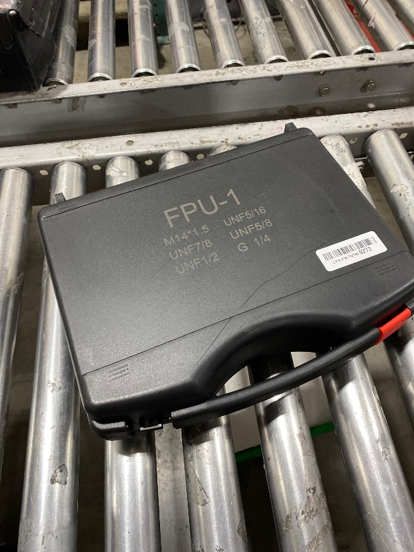 Photo 1 of YFIXTOOL Hydraulic Nitrogen Accumulator Charging Kit, Nitrogen Fill Kit, Nitrogen Pressure Test System with 7 Couplings, 3 Gauges, and 1 Gas Hose