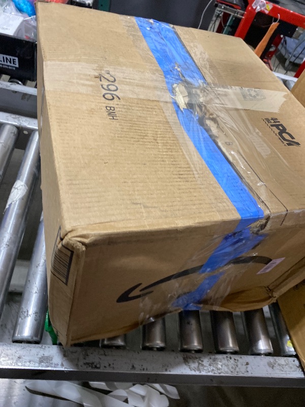 Photo 1 of 72” Large Ceiling Fans, Ceiling Fan with Remote Control and Wall Switch, 6-Speed Reversible Silent DC Motor, Dual Finish 8 Blades, Indoor/Outdoor Gray Contemporary Ceiling Fan for Living Room, Patio