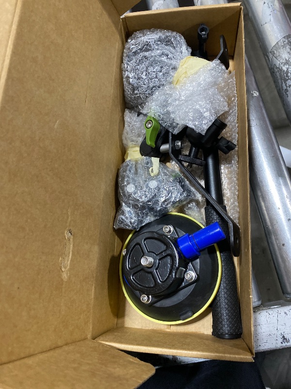 Photo 1 of Triple Strong Suction Cup Camera Car Mount for Insta360, with 2in1 Extension Pole/Selfie Stick/Action Camera Adapter Compatible, Compatible with GoPro 11,10,9,8,7 (Black)