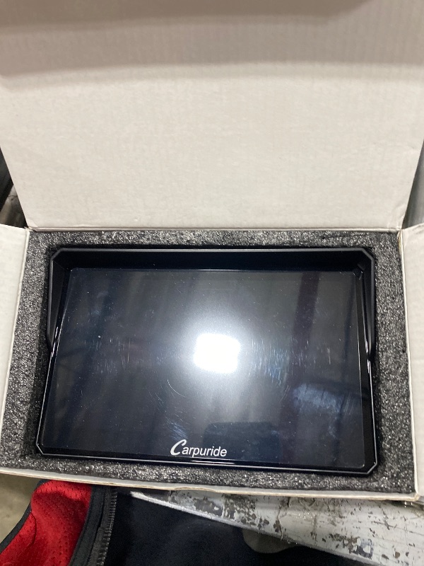 Photo 1 of Carpuride W702 for Motorcycle, 7 inch Waterproof Touchscreen, Portable Carplay/Android Auto GPS Navigation for Motorbike, Support Dual Bluetooth, Car GPS, Siri, G00gle Assistant, TF-64G