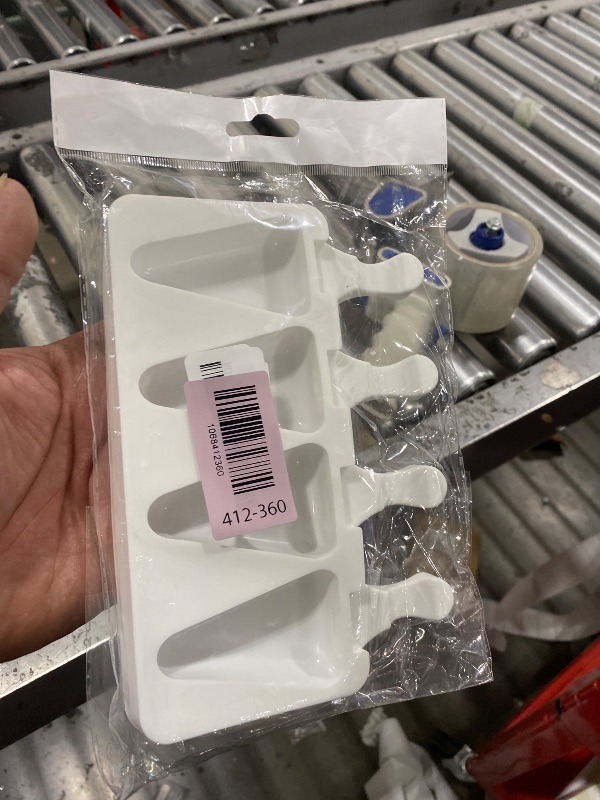 Photo 1 of 1 Pack Cute Triangle Shape Popsicle Molds Silicone Ice Pop Molds 4 Cavities Popsicle Molds for Kids Adults Ice Cream Mold Cakesicles Mould DIY Popsicle Maker Homemade Popsicle Silicone Molds H